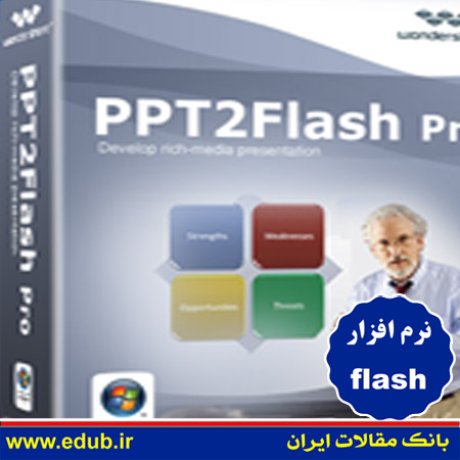 نرم افزار تبدیل پاورپوینت به فلش Wondershare PPT2Flash Professional