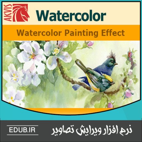 نرم افزار تبدیل عکس به نقاشی آبرنگی AKVIS Watercolor